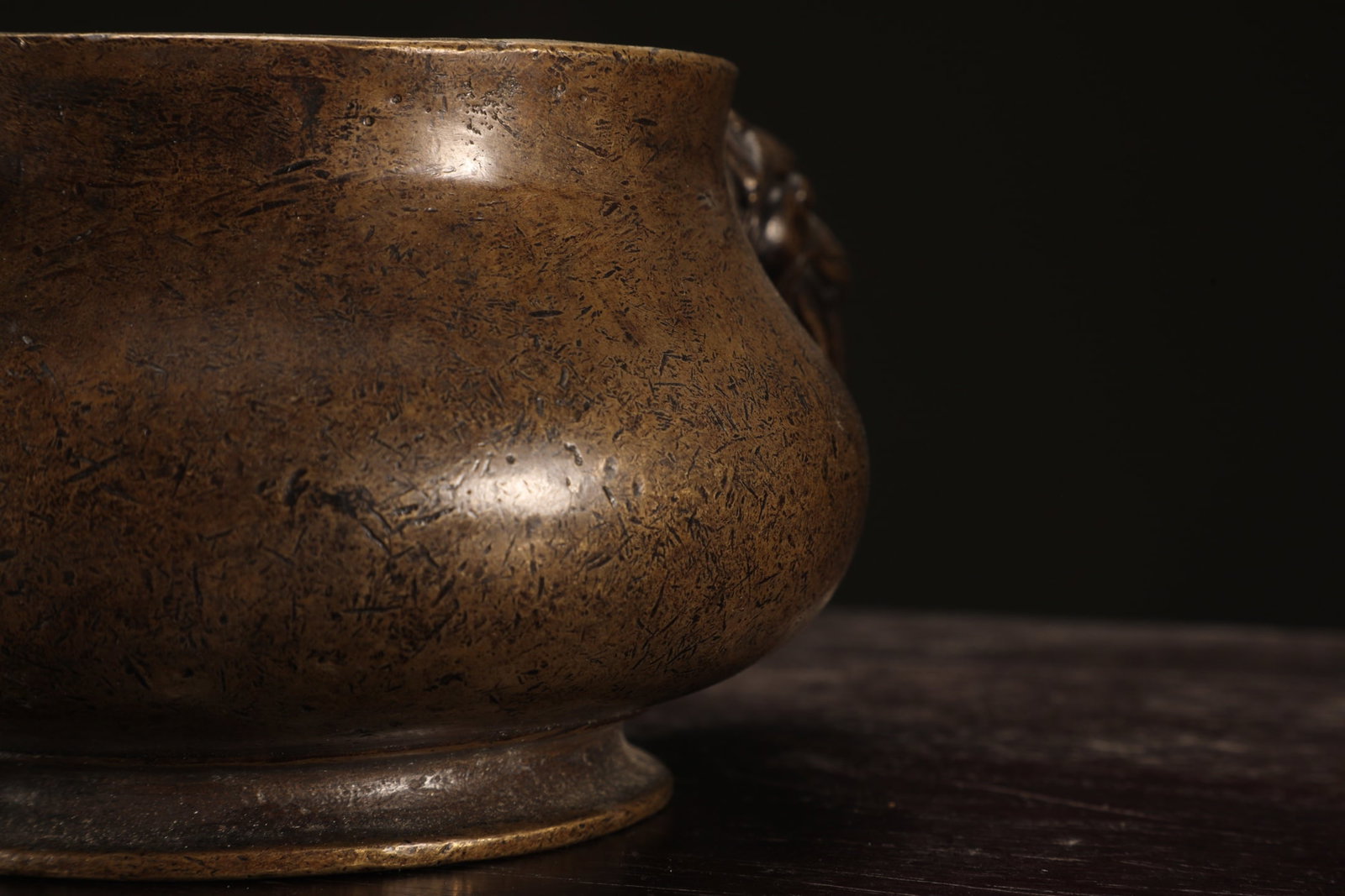 An Exquisite Bronze Double-Ears Censer - 8