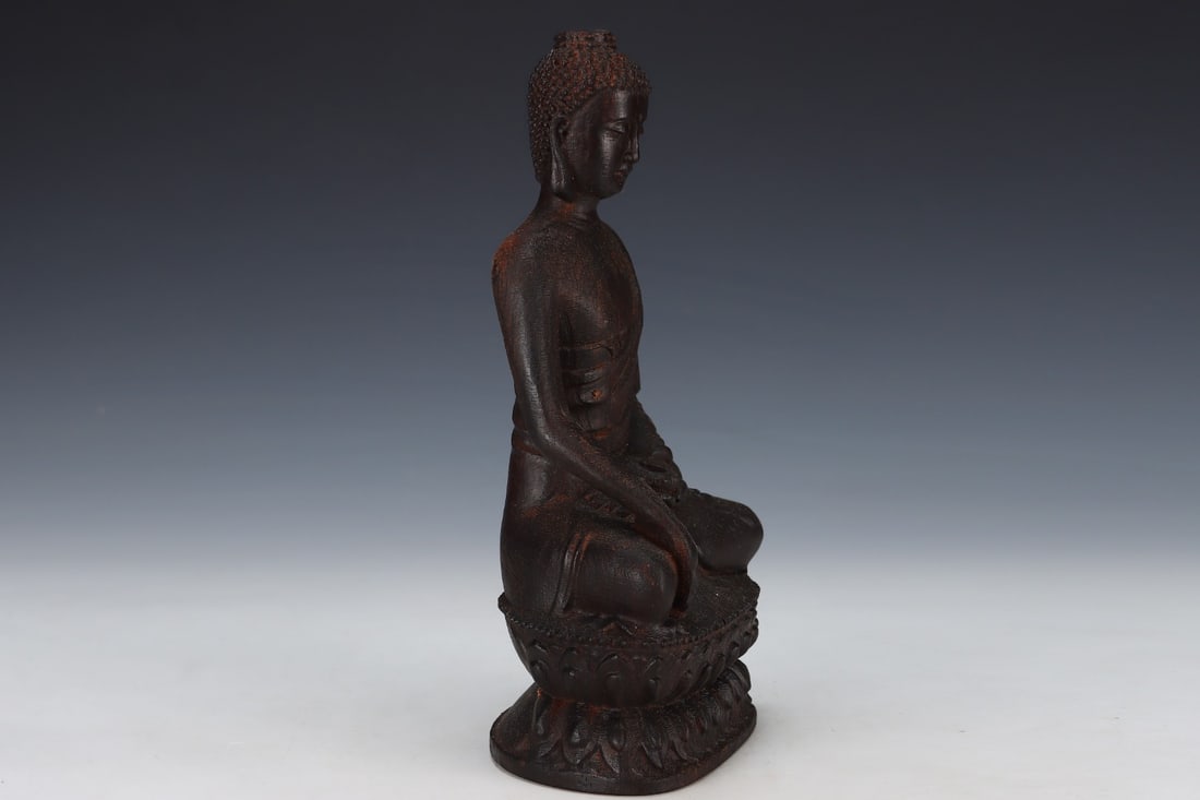 An Exquisite Eaglewood Buddha Statue - 7