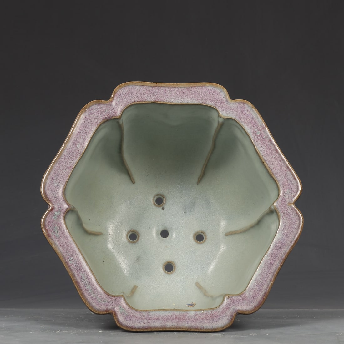 An Exquisite Jun yao Purple Glazed Basin - 8