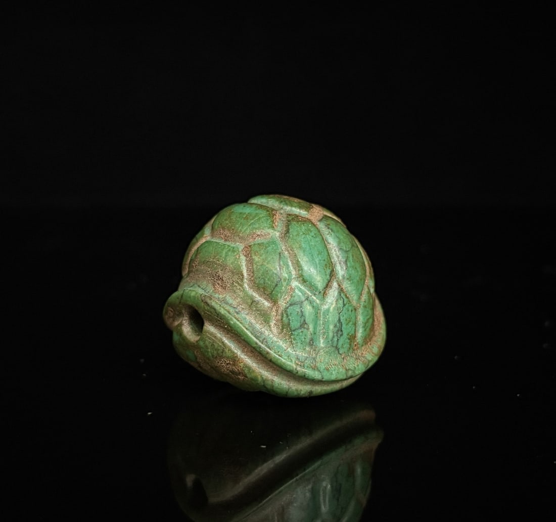 A beautiful Han Dynasty pine stone turtle shell (1 of 9)