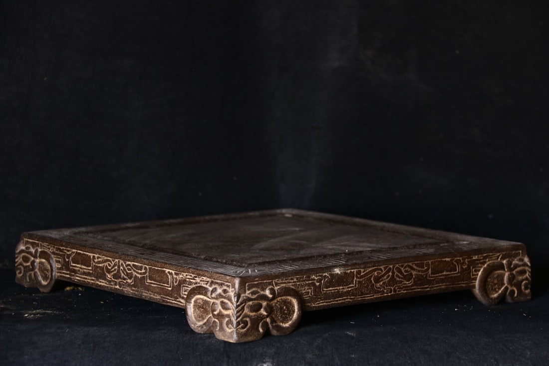 A beautiful Ming Dynasty bluestone tea table - 4