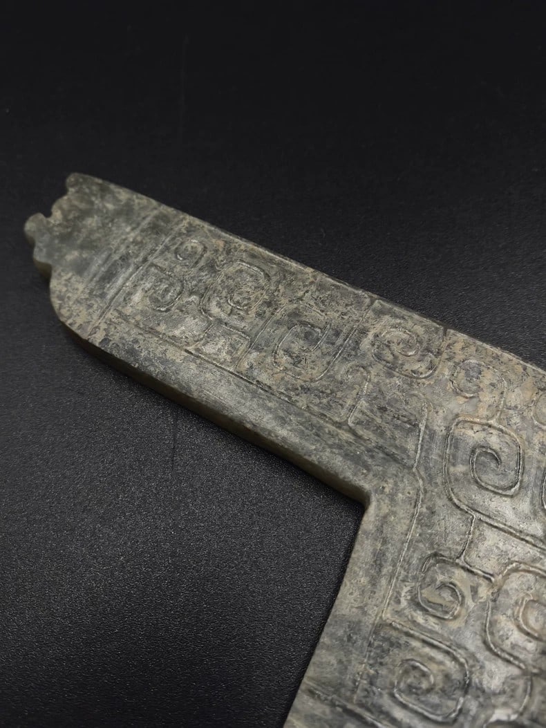 A beautiful Sengoku jade tablet - 3