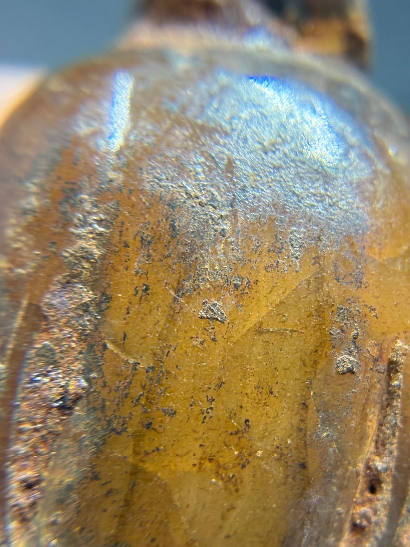 A delicate Han Dynasty agate statue - 9