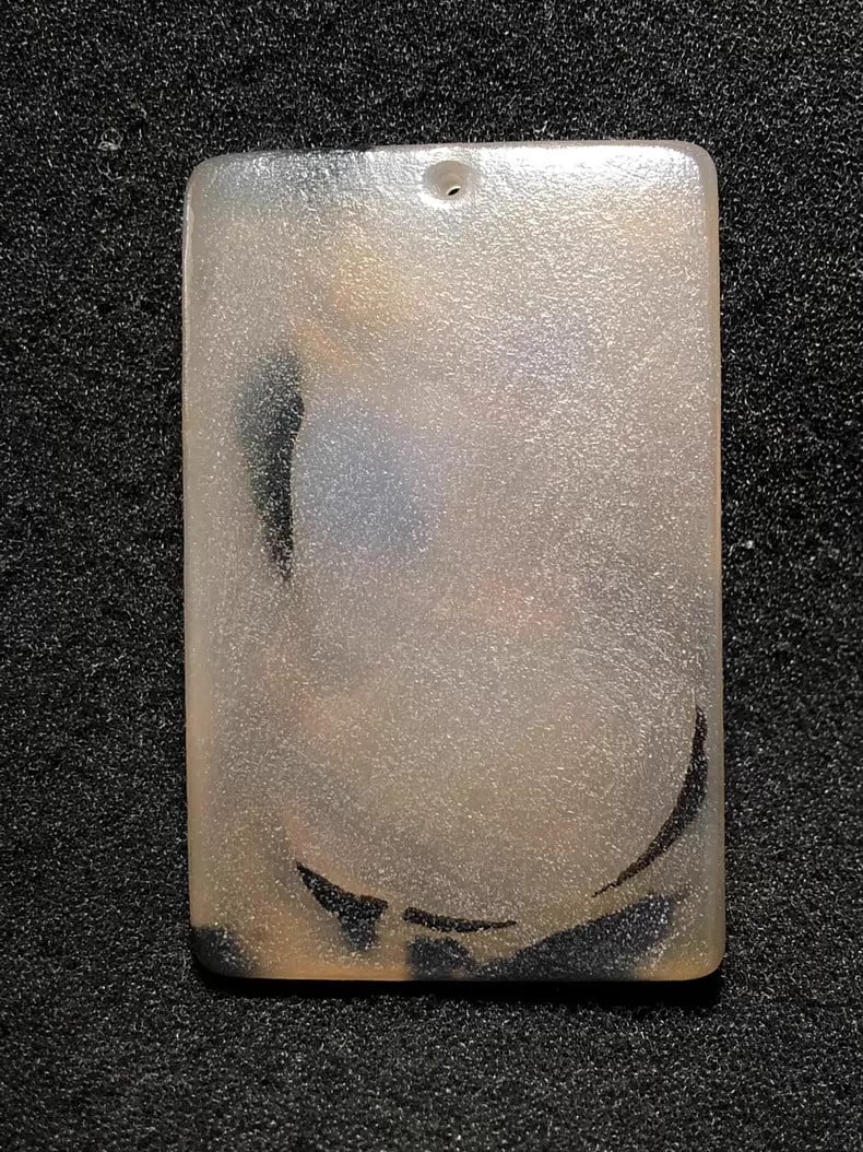 A fine Ming dynasty agate plaque - 2