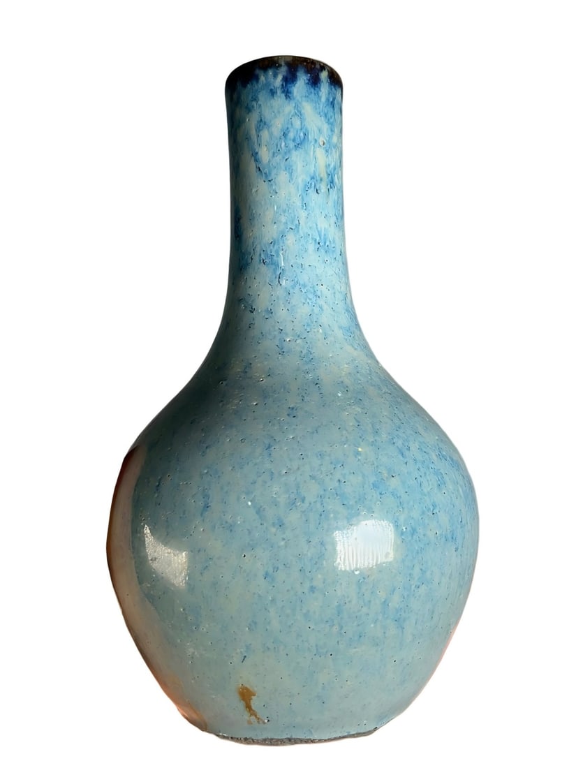 A fine mid-Qing dynasty kiln-glazed celestial sphere vase (1 of 5)