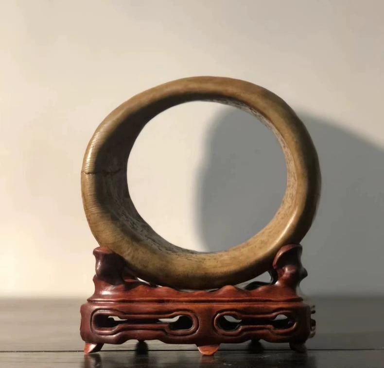 A beautiful Ming Dynasty bluestone cave ornament