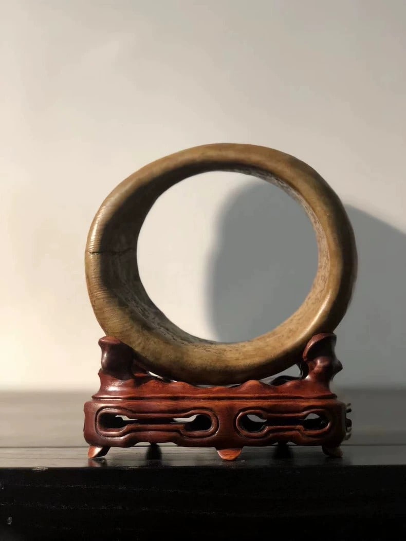 A beautiful Ming Dynasty bluestone cave ornament - 2