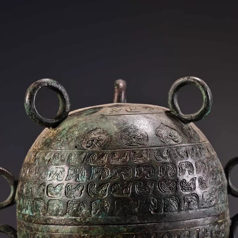 A fine Han Dynasty bronze spherical ware ware - 3