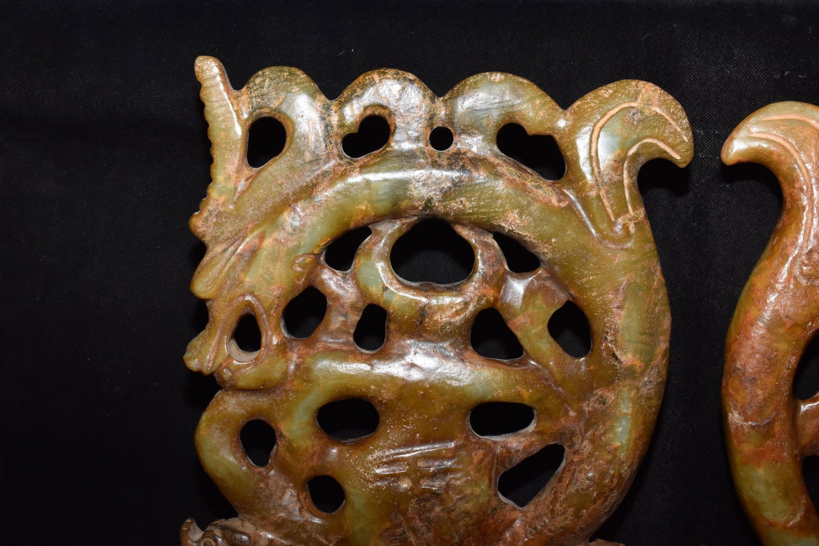 An Exquisite Hemo Jade Figure Pattern Ornament - 6