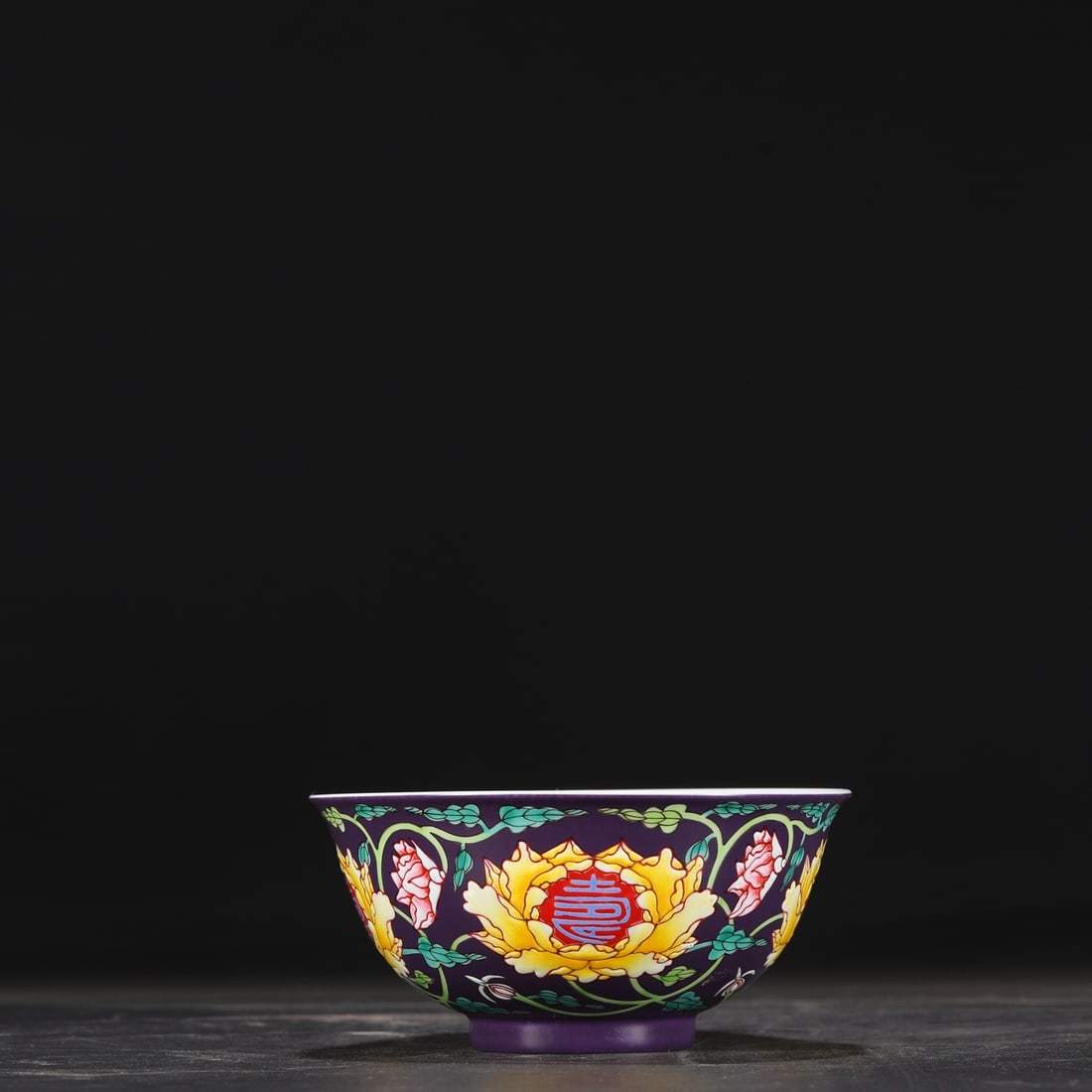 An Exquisite Enamel Lotus Pattern Bowl - 2