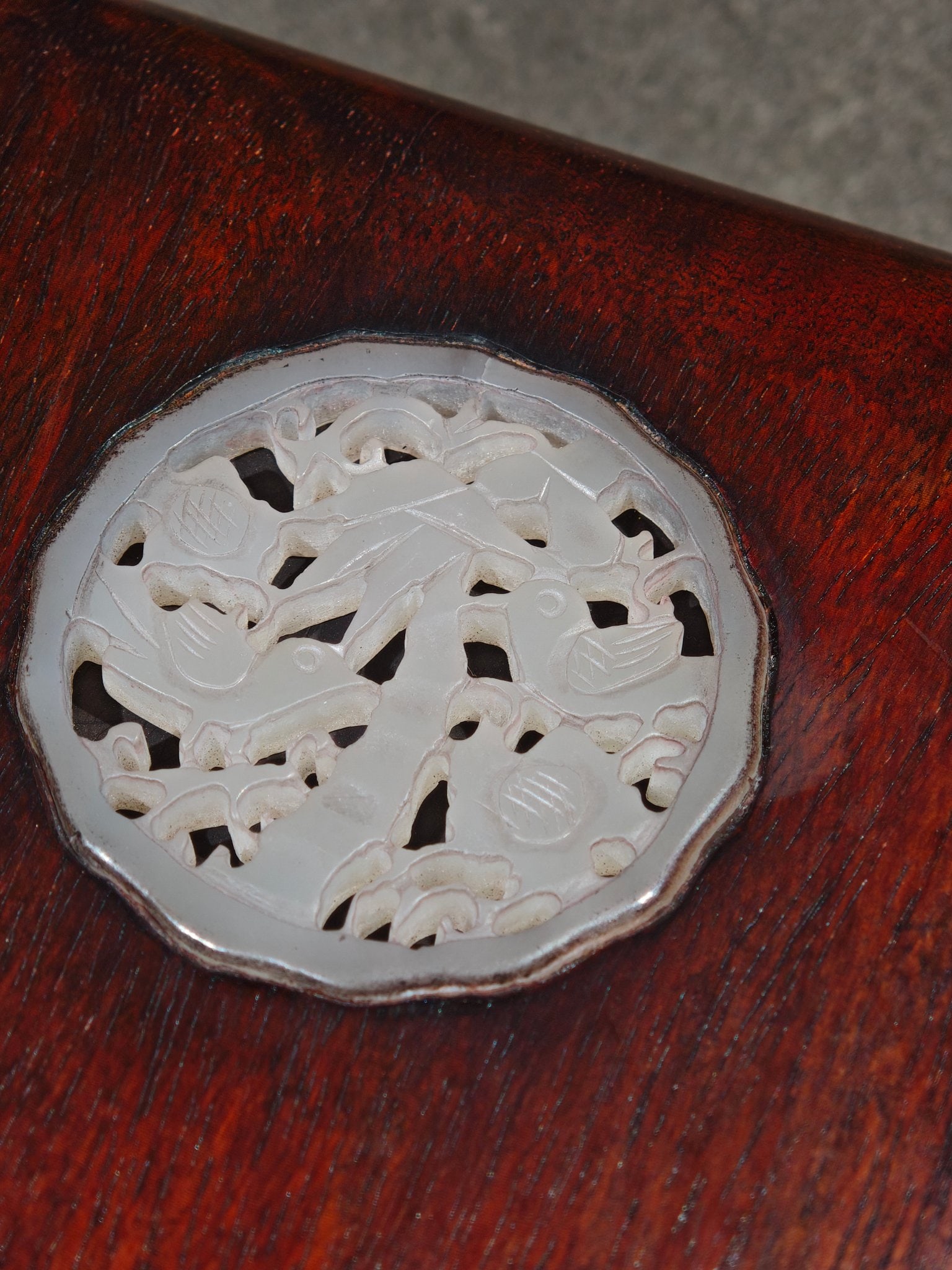 An Exquisite with poem Inkstone - 6