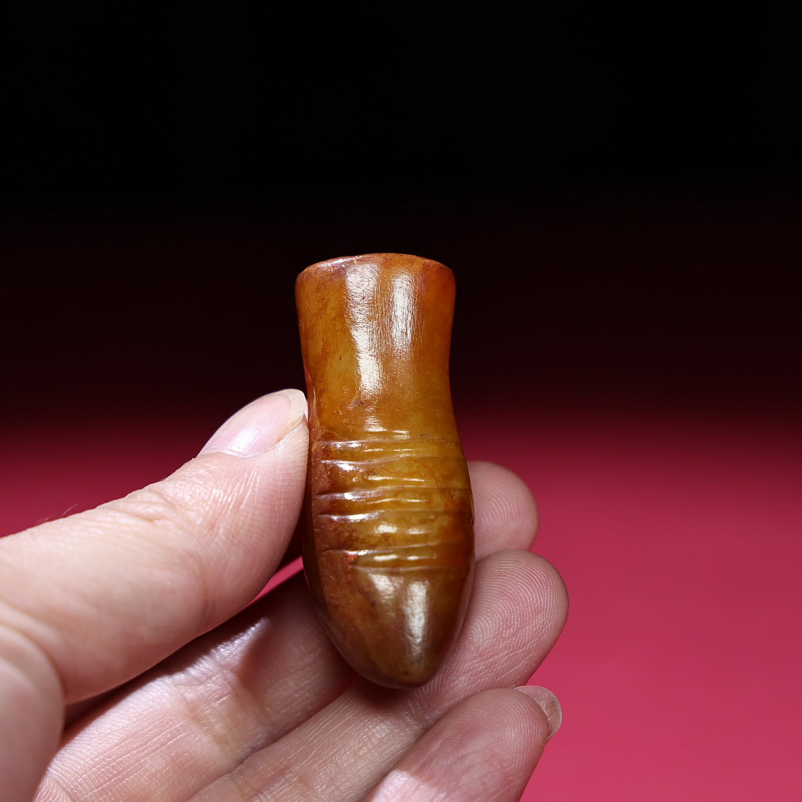 An Exquisite White Jade Cicada Pendant - 3