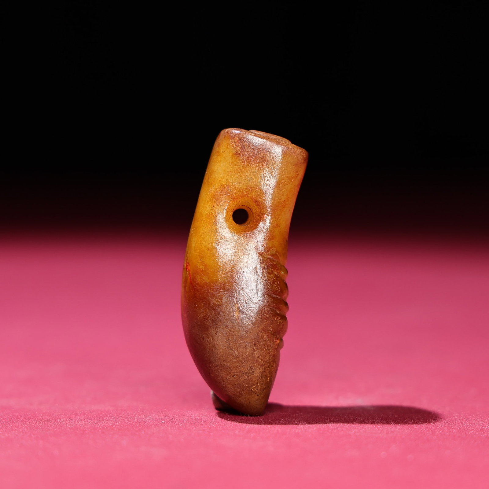 An Exquisite White Jade Cicada Pendant - 9