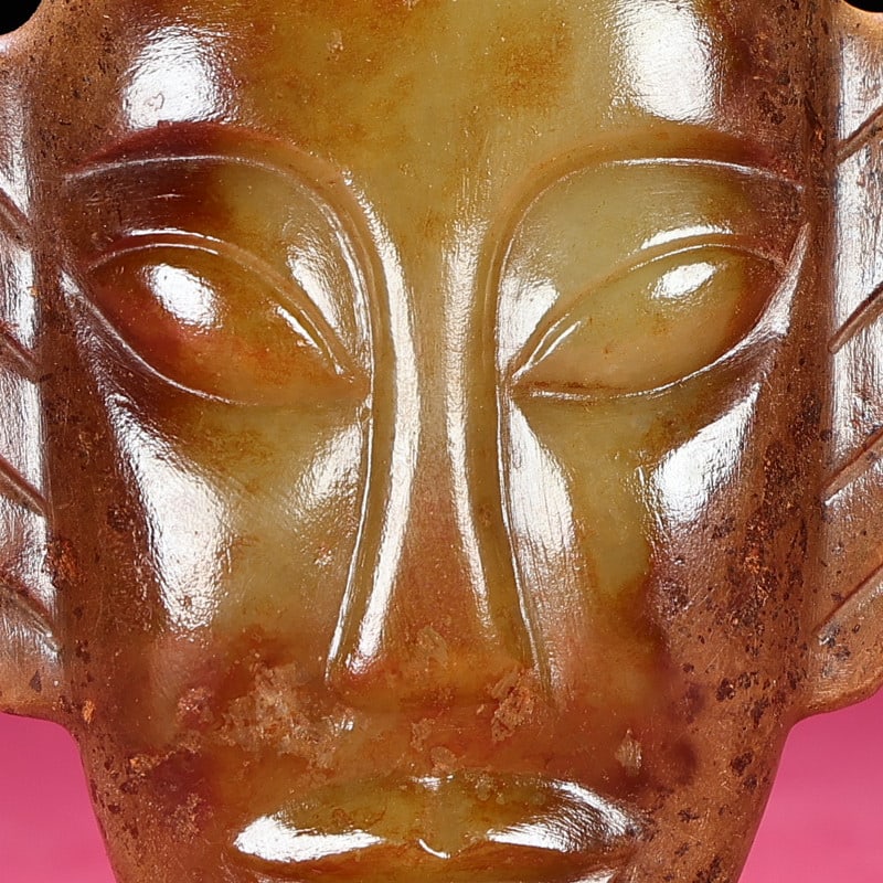 An Exquisite White Jade Figure Pattern Ornament - 4