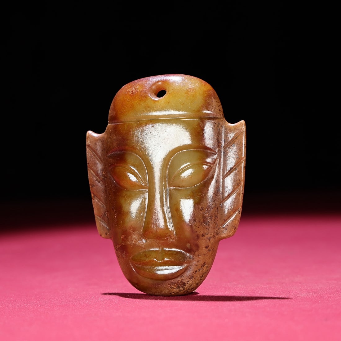 An Exquisite White Jade Figure Pattern Ornament - 5