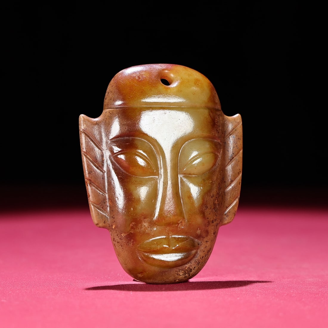 An Exquisite White Jade Figure Pattern Ornament - 7