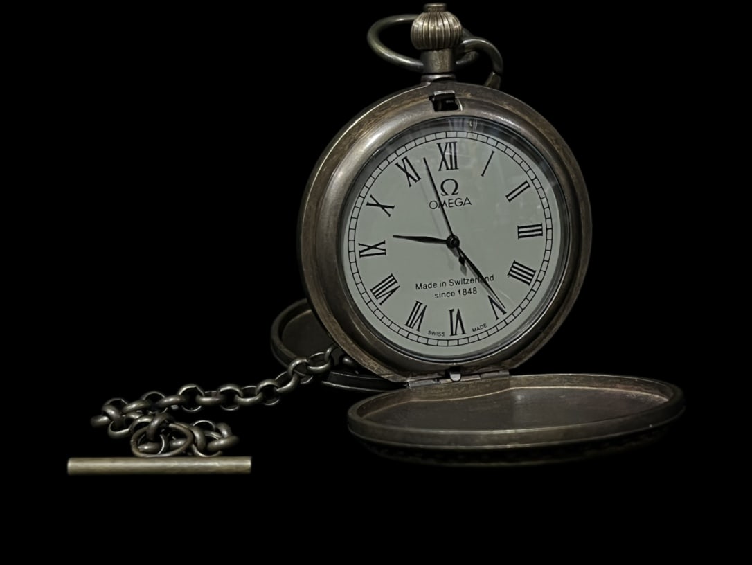 An Exquisite Bronze Figure Pattern Pocket watch - 2