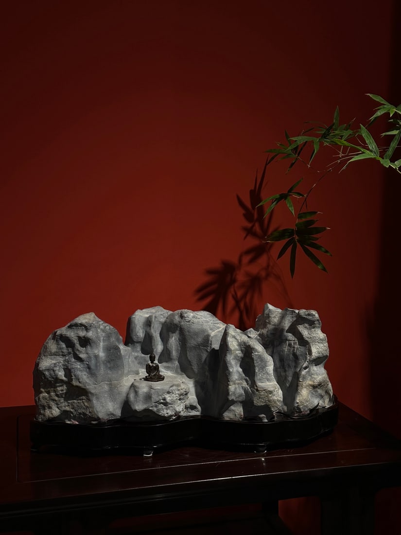 An Exquisite Lingbi Stone Ornament - 4