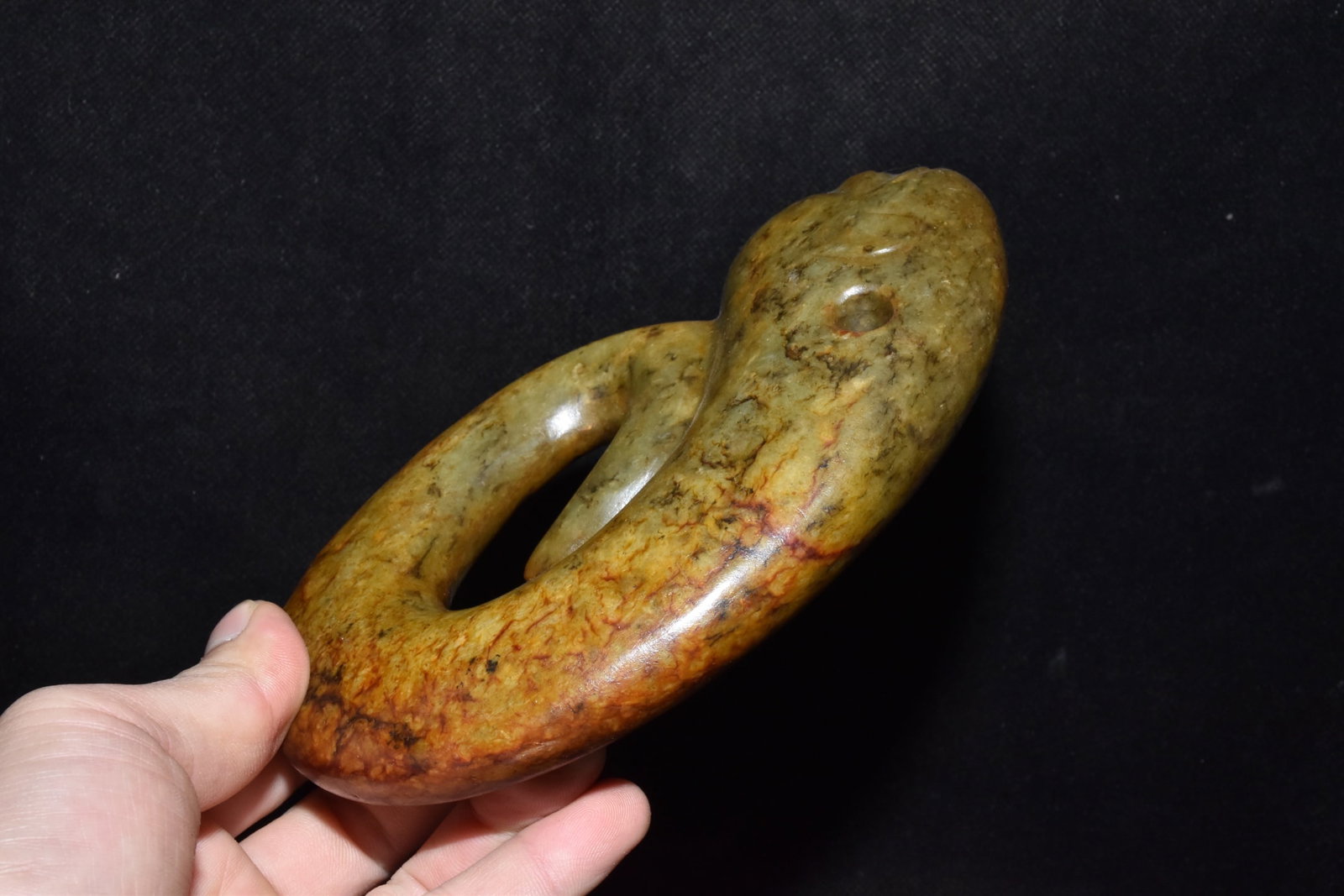 An Exquisite Hemo Jade Ornament - 5