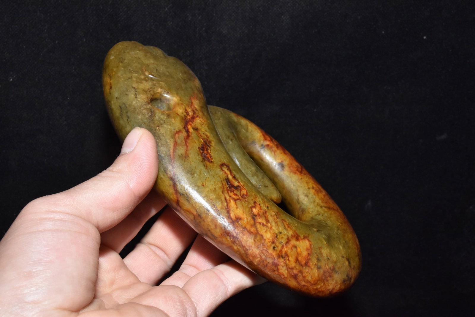 An Exquisite Hemo Jade Ornament - 6