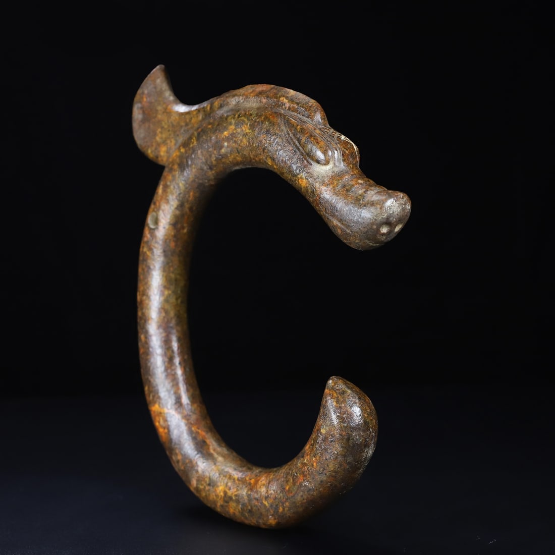 An Exquisite Hemo Jade Dragon - 6