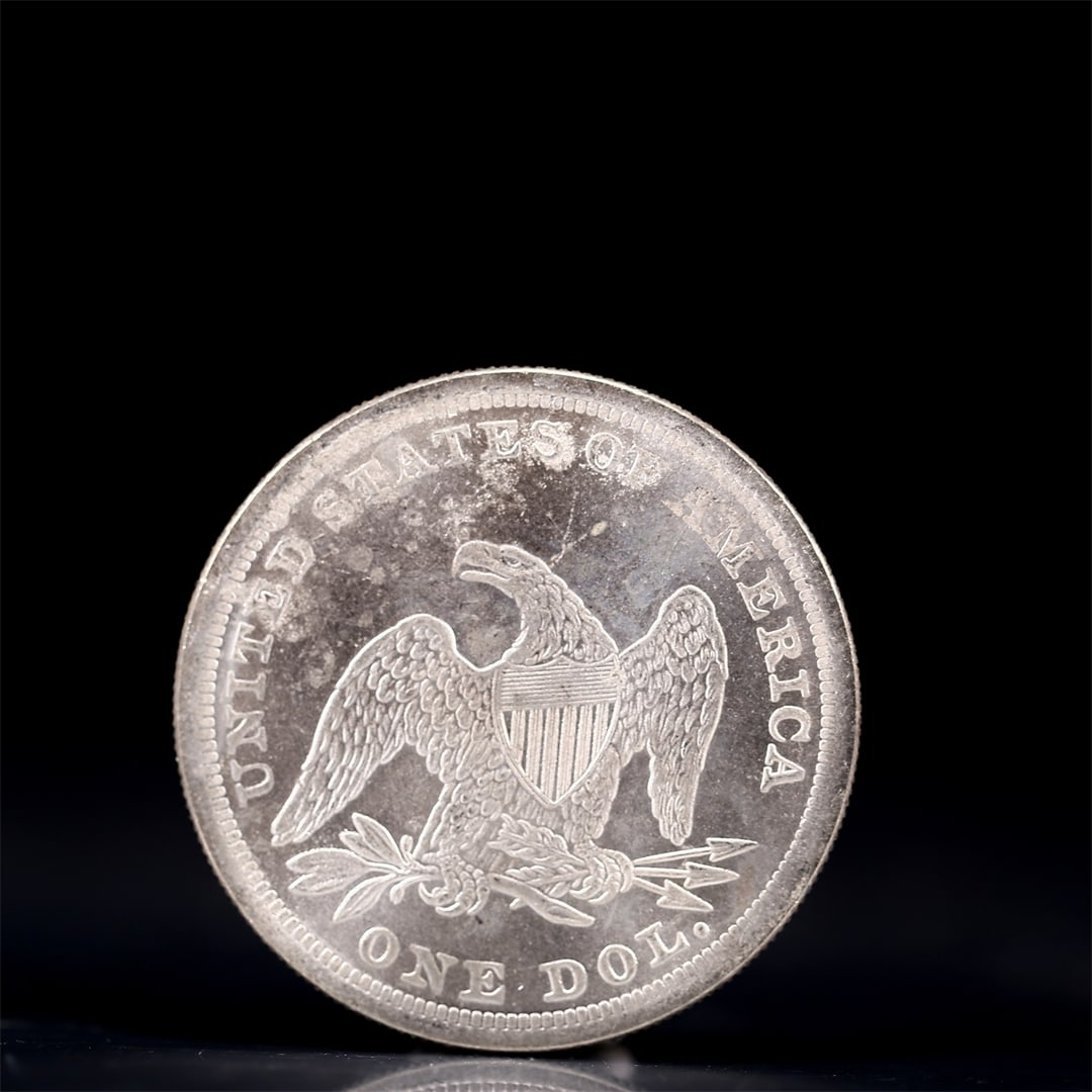 USA One Dollar 1859 Coin - 2