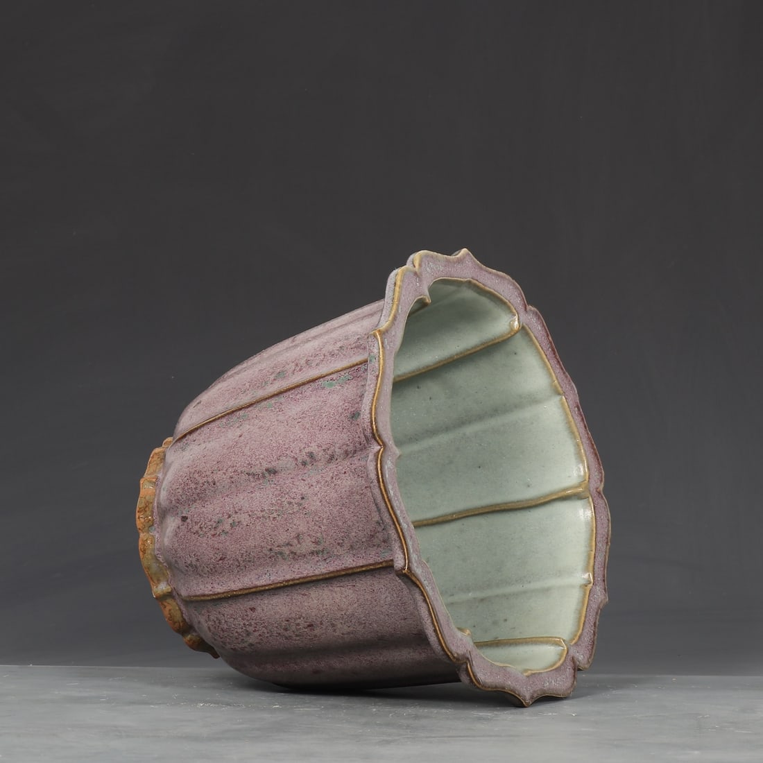 An Exquisite Jun yao Purple Glazed Basin - 7