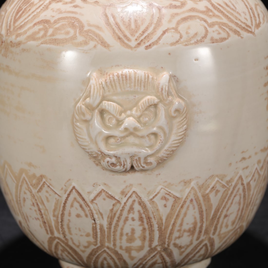 An Exquisite Ding yao Double-Ears Jar - 6