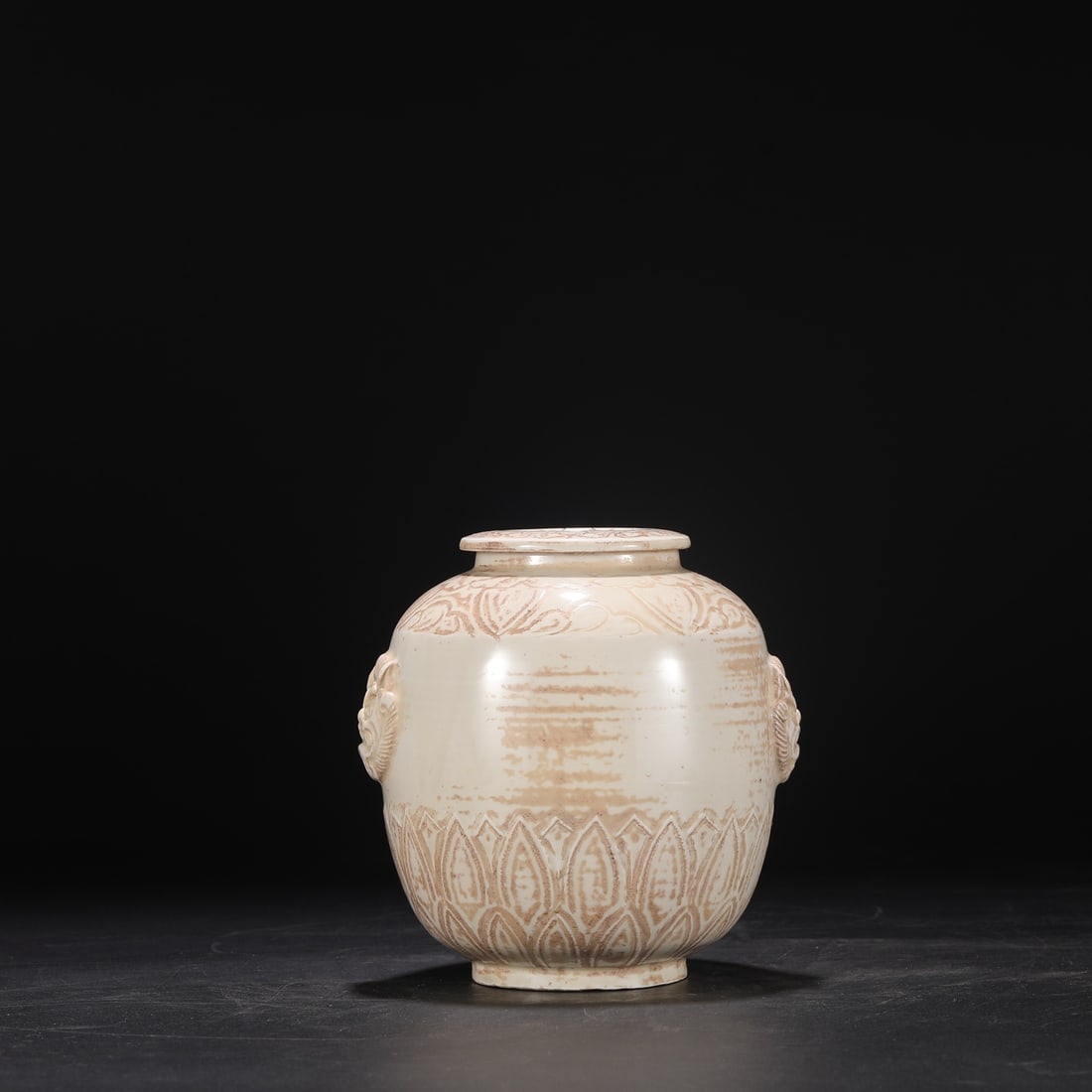 An Exquisite Ding yao Double-Ears Jar - 7