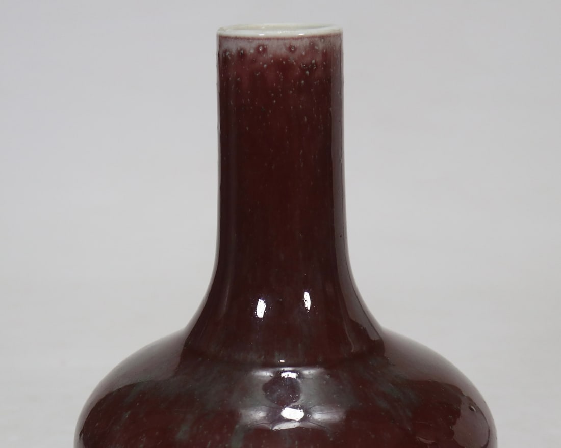 An Exquisite Flambe Glazed Vase - 7