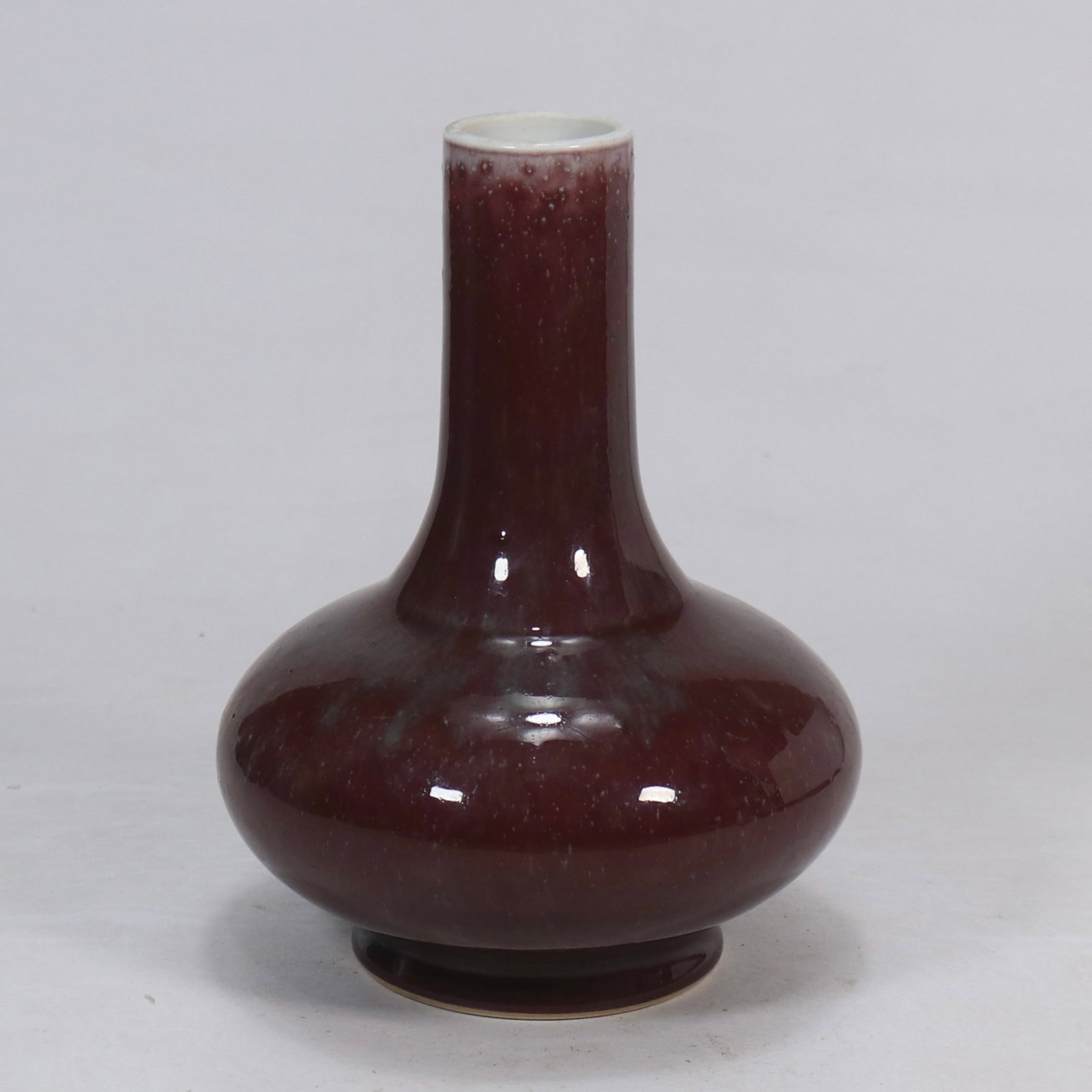 An Exquisite Flambe Glazed Vase - 9