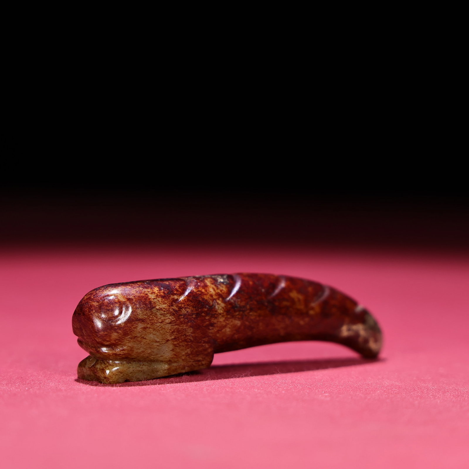 An Exquisite White Jade Hand Piece - 6