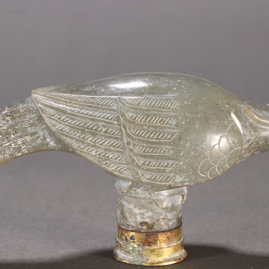 An Exquisite White Jade Dragon and Phoenix Pattern Ornament - 7