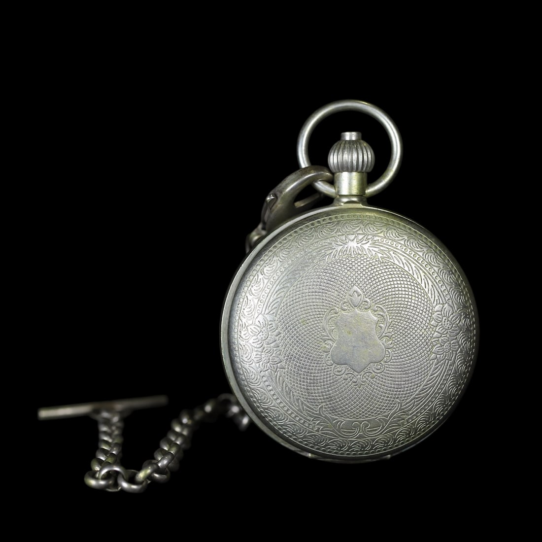 An Exquisite Silver Pocket watch - 2