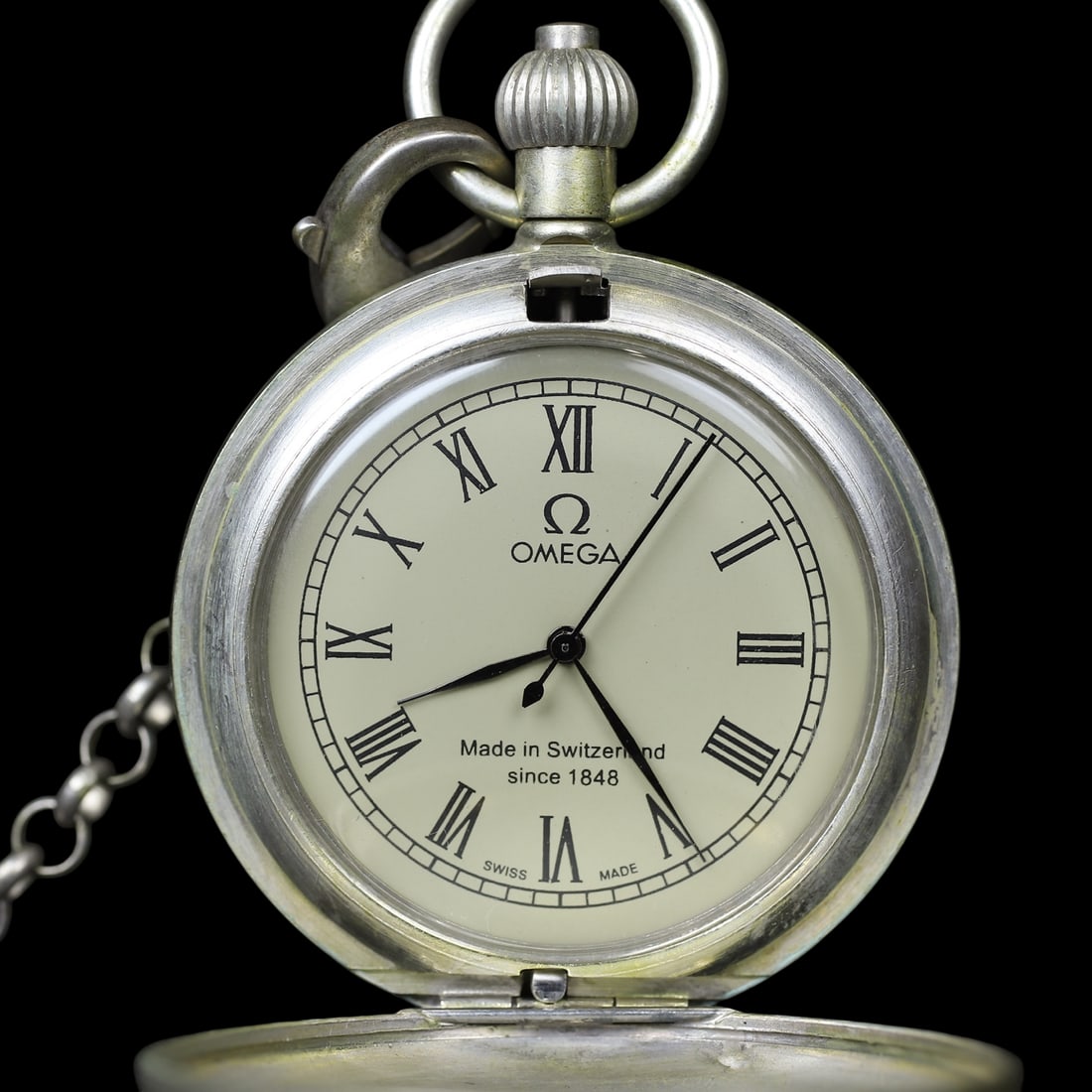 An Exquisite Silver Pocket watch - 4