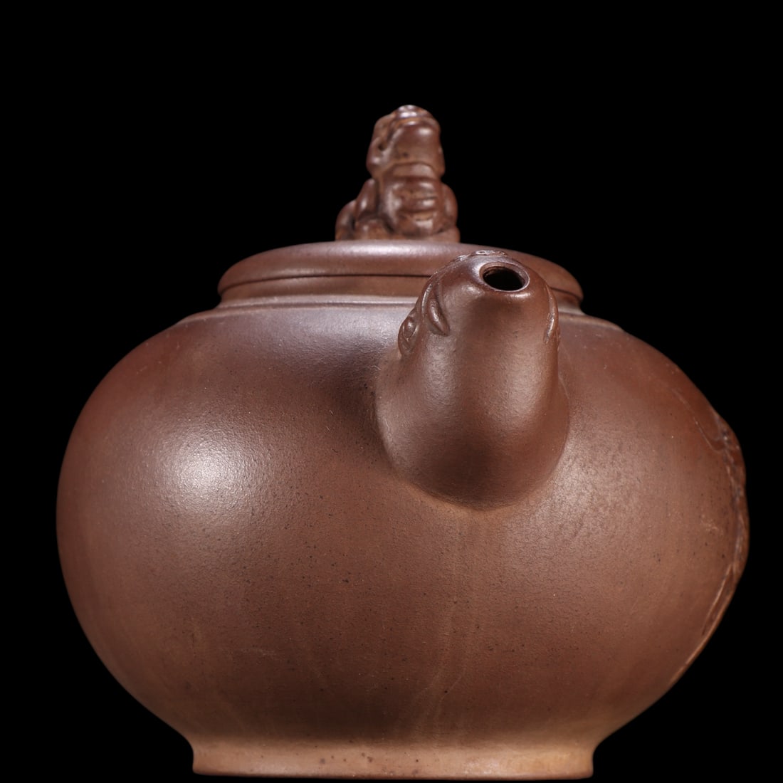 An Exquisite Purple Sands Kylin Pattern Teapot - 7