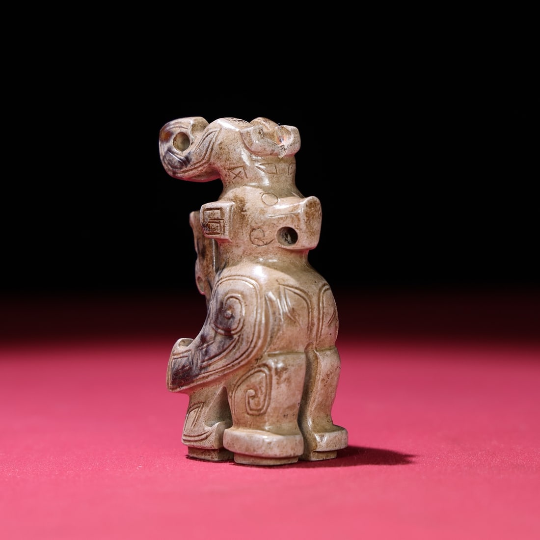 An Exquisite White Jade Bird Pendant - 3