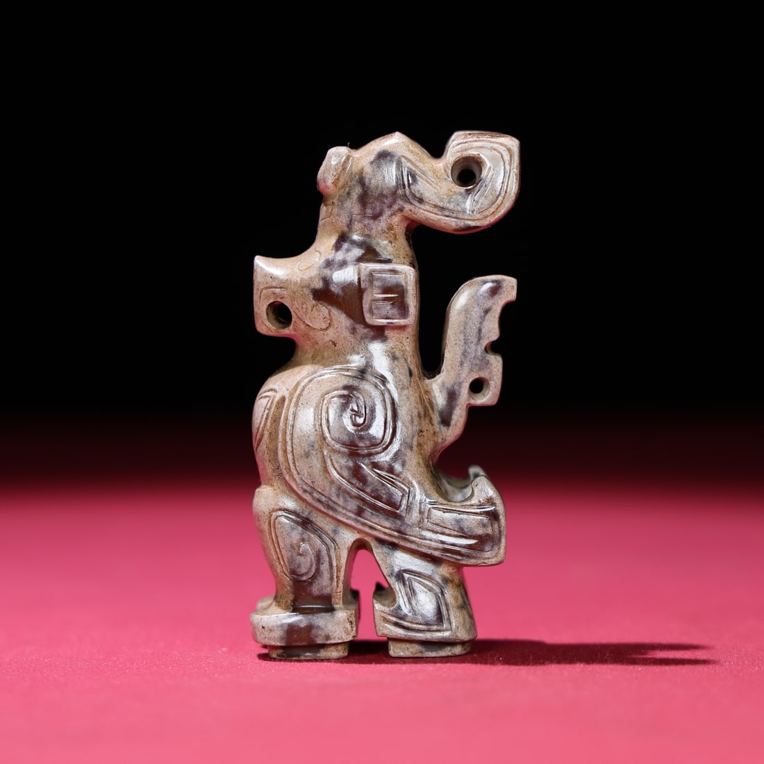 An Exquisite White Jade Bird Pendant - 5