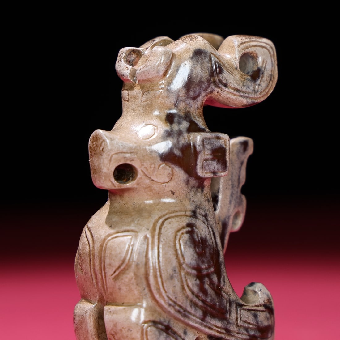 An Exquisite White Jade Bird Pendant - 6