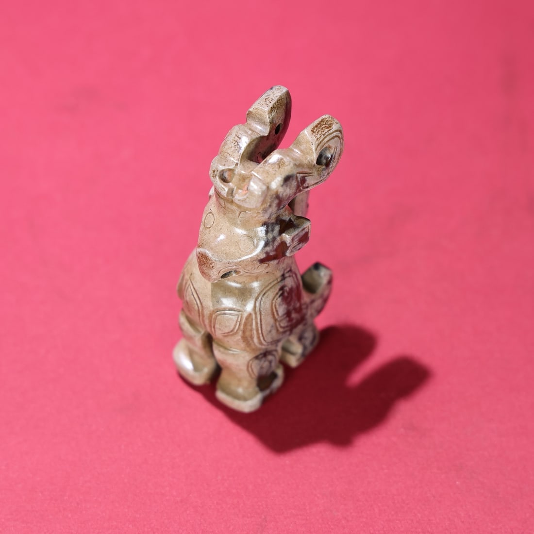 An Exquisite White Jade Bird Pendant - 9