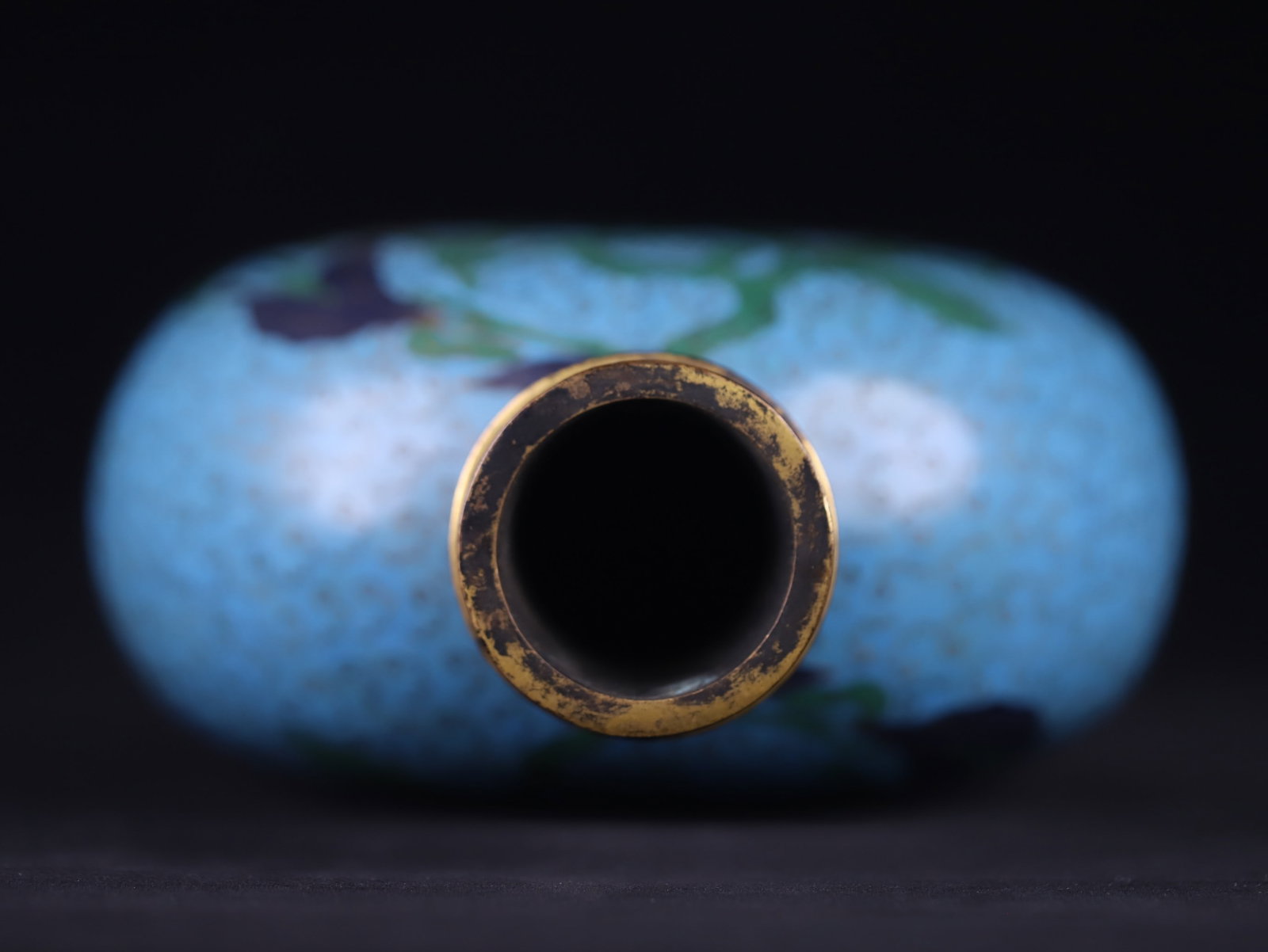An Exquisite Cloisonne Flower and Fruit Pattern Vase - 5