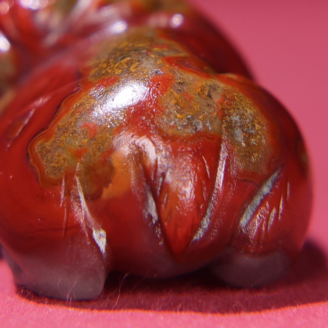 An Exquisite Agate Auspicious Beast Ornament - 6