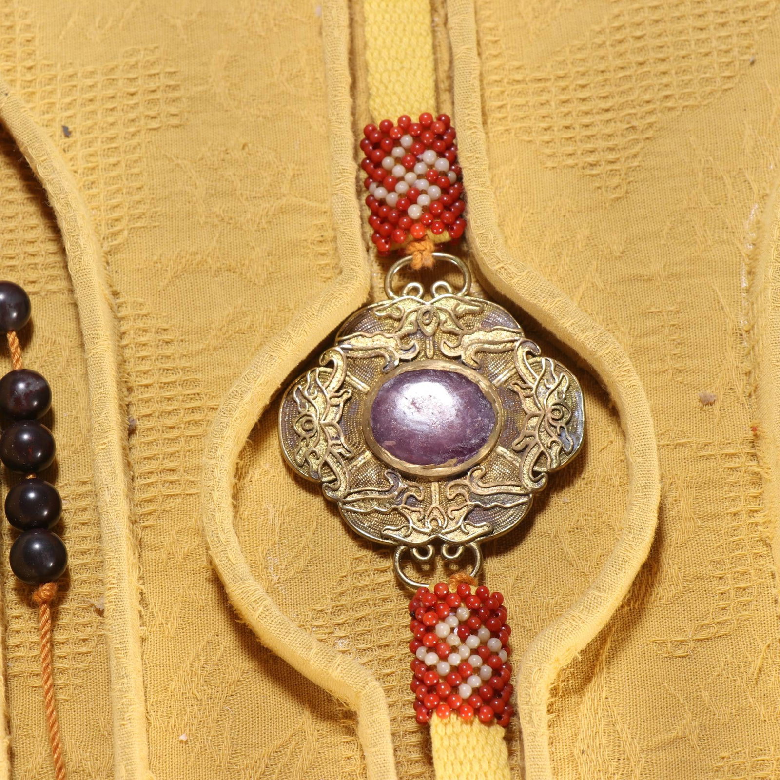 An Exquisite Red Gems Necklace - 2
