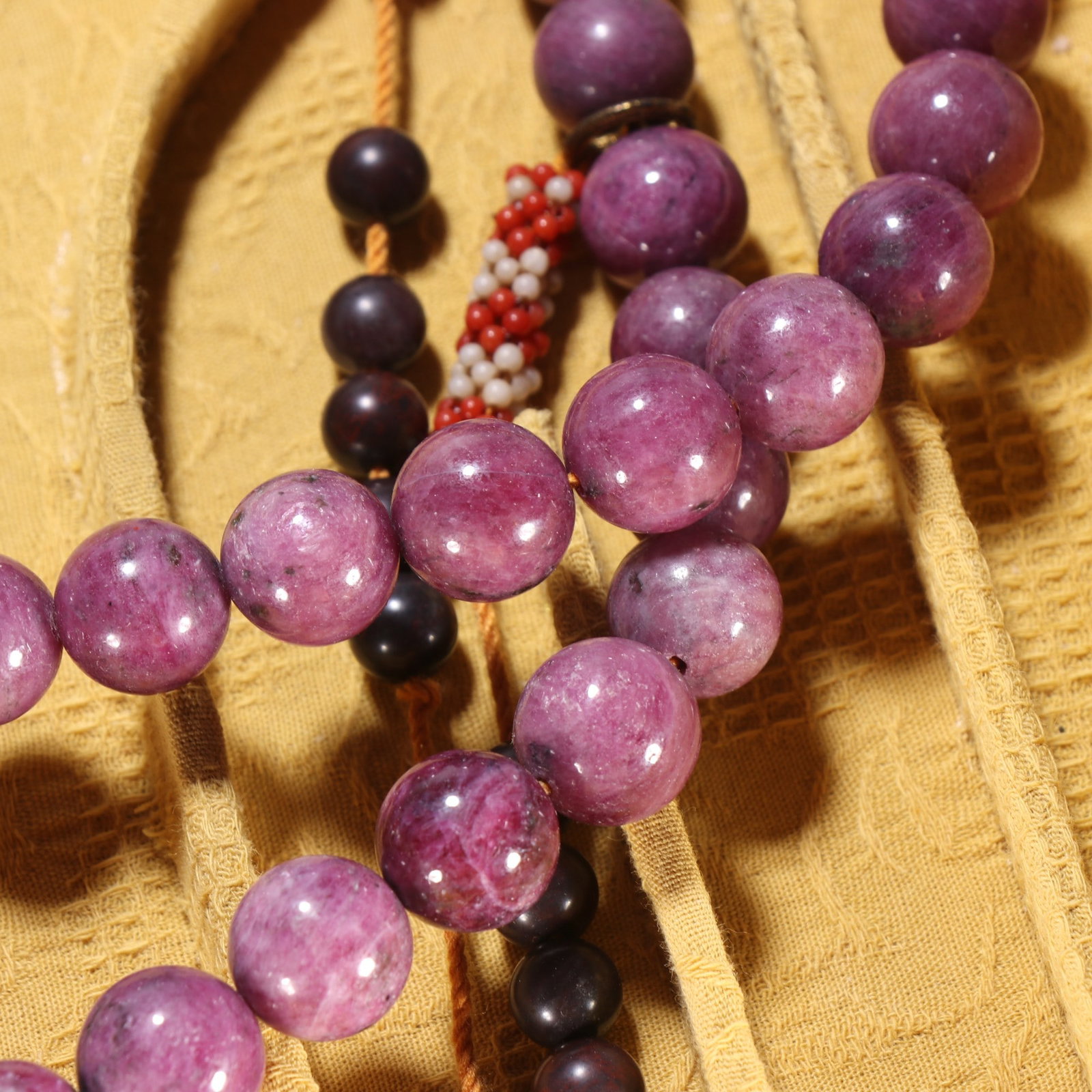 An Exquisite Red Gems Necklace - 5