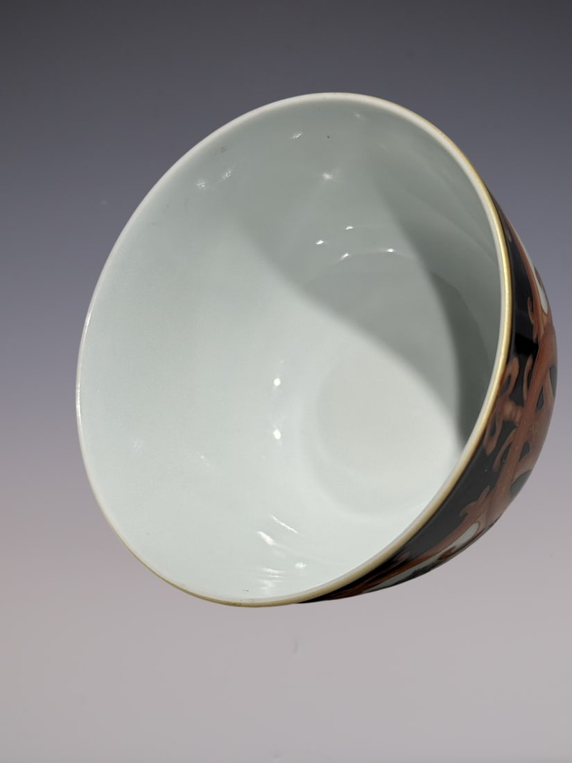 An Exquisite Famille-Rose Landscape Pattern Cup - 8