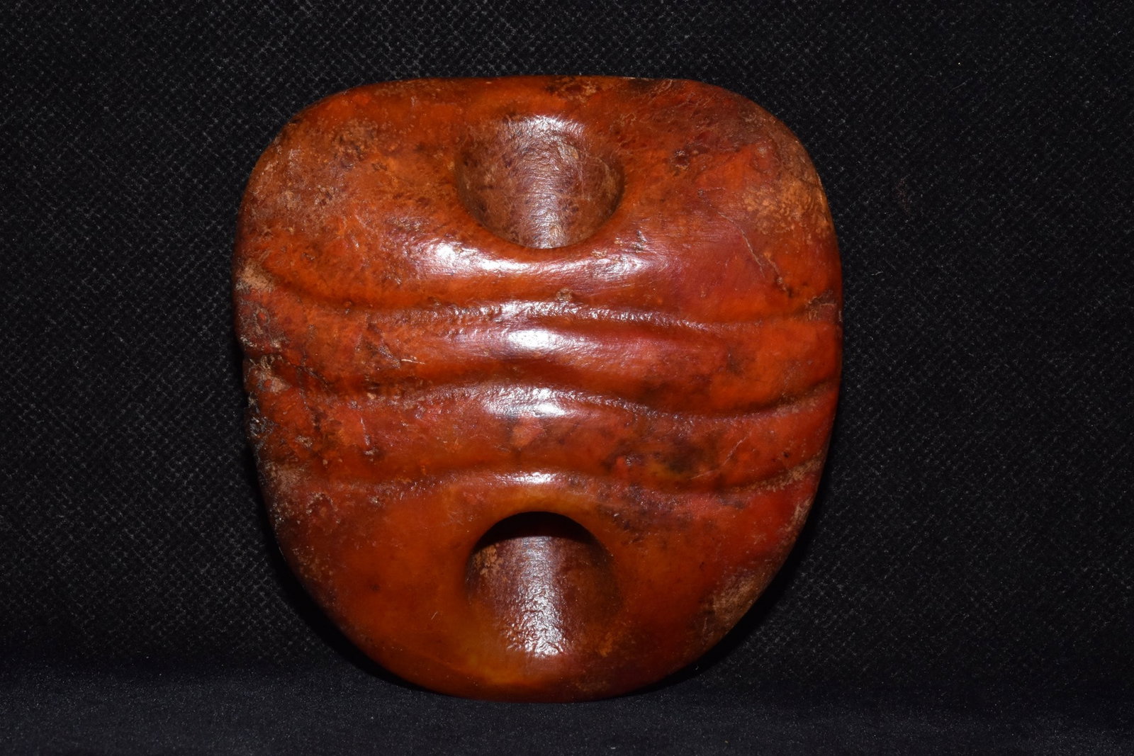 An Exquisite Hemo Jade Tortoise shell Ornament - 2
