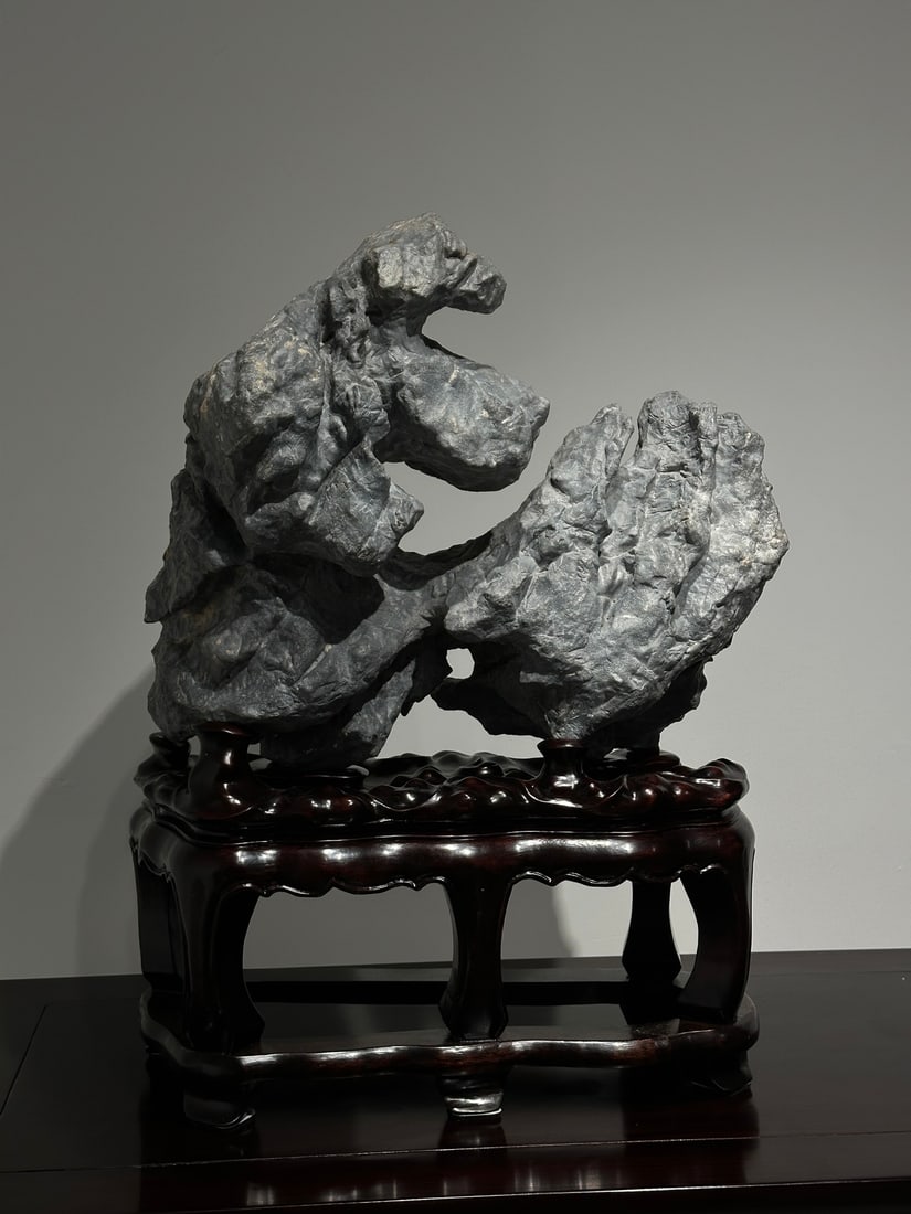 An Exquisite Lingbi Stone Ornament - 6