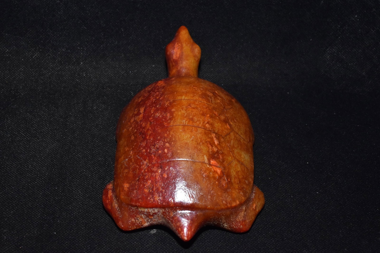 An Exquisite Hemo Jade Turtle Ornament - 5