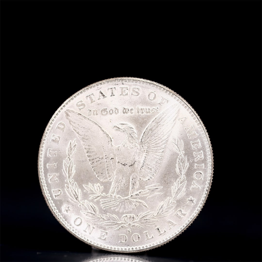 USA Morgan Dollar 1891 Coin - 2
