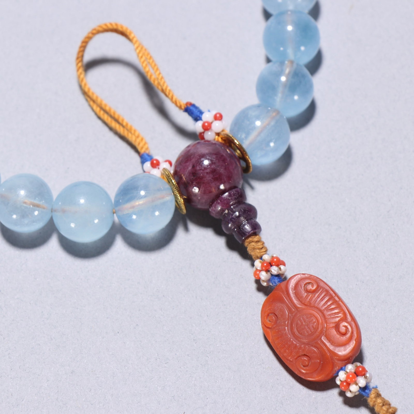 An Exquisite Aquamarine Bracelets - 7